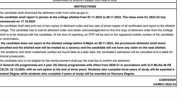 Ap Degree 2nd Phase Seat Allotment Released || How To Download Ap degree 2nd phase seat Allotment смотреть онлайн