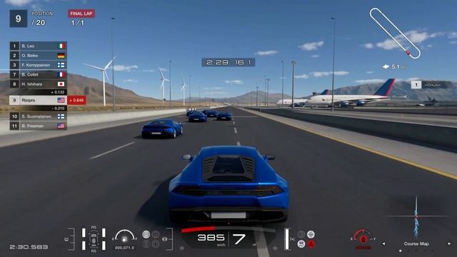 Lamborghini Huracán LP 610 4 '15 || Top Speed Run || Gran Turismo 7 || PS5 4K || смотреть онлайн