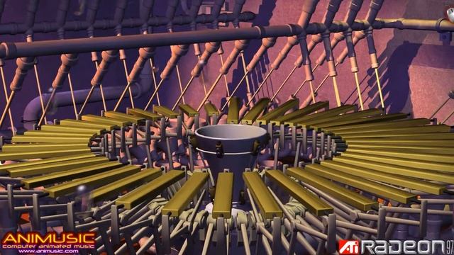 Animusic - Pipe Dream - HD 1080p60 (old ATI Graphics Demo On Modern Nvidia Card)