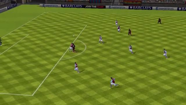 FIFA 13 iPhone/iPad - Aston Villa vs. Manchester City смотреть онлайн