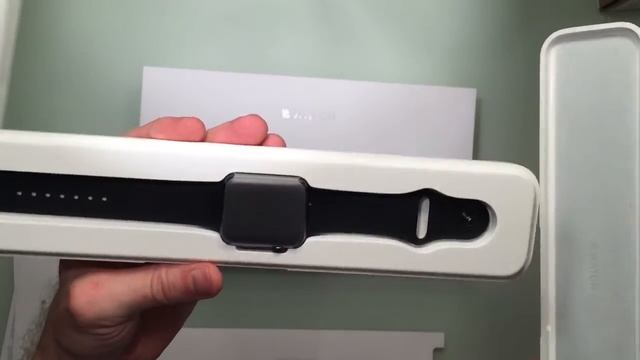 Apple Watch Sport Space Grey 42mm Unboxing смотреть онлайн