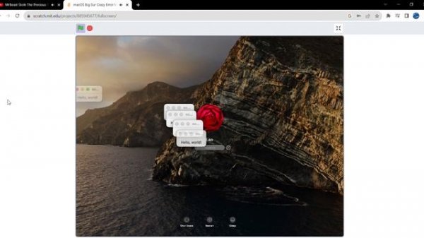 mac os big crazy error