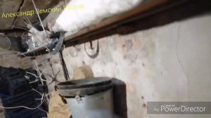 Обработка дерева от плесени и грибка. Огнебиощит. Потолки в гараже.