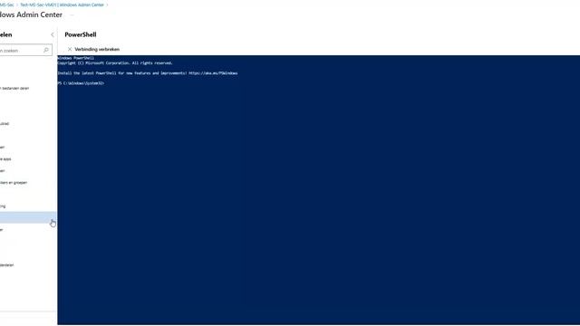 Azure Virtual Machine - Windows Admin Center смотреть онлайн