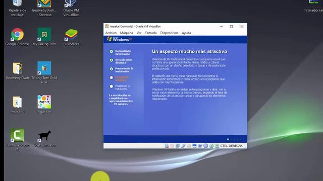 como instalar windows xp en virtualbox смотреть онлайн