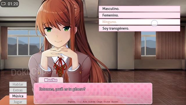 ¿Que Pasa Cuando Le Dices A Monika Que Eres Transgénero? (DDLC: Monika After Story) [MOD En Español смотреть онлайн