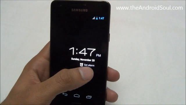 Ice Cream Sandwich (ICS) on Galaxy S II [Walkthrough] смотреть онлайн