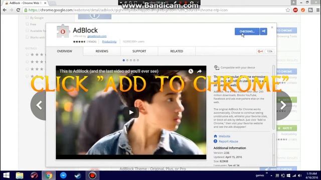 Tutorial: How To Download Adblock For Chrome! Fast , Free , And Easy! смотреть онлайн