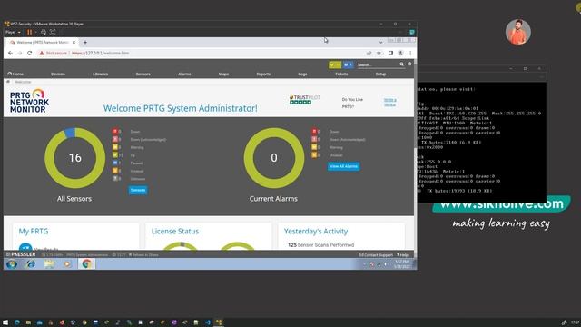 How to check log details reports and Live devices health using PRTG Network monitoring смотреть онлайн