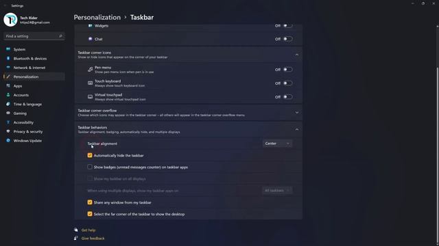 🔥How to Hide Windows 11 Taskbar Automatically || Windows 11 Tips смотреть онлайн