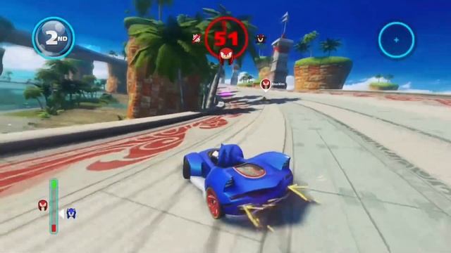 Beating up the verses challenge in Sonic and all stars racing transformed смотреть онлайн
