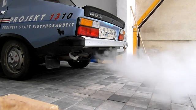 Dacia 1310 emitting steam after cold start смотреть онлайн