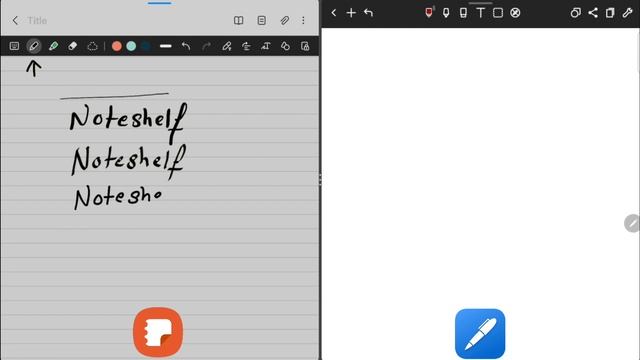Noteshelf vs Samsung Notes Comparison | OneNote | Noteshelf for Android смотреть онлайн