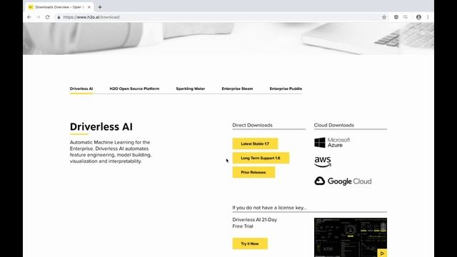 Downloading H2O Driverless AI смотреть онлайн