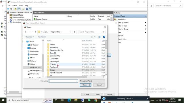 How to do the create new inbound rules in firewall смотреть онлайн