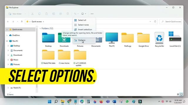 Windows 11: How To Change File Explorer To Open This PC By Default | Open File Explorer To This PC смотреть онлайн