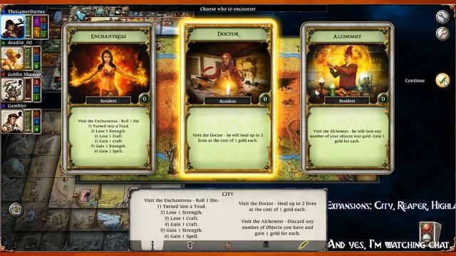 Talisman: Digital Edition with Friends! City+Reaper+Highlands смотреть онлайн