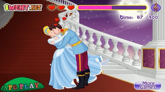 Disney Princess Cinderella - Cinderella's Sweet Kiss смотреть онлайн