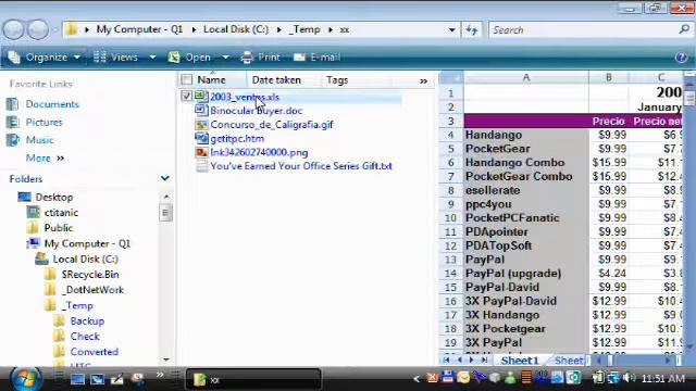 Preview Panel in Vista смотреть онлайн