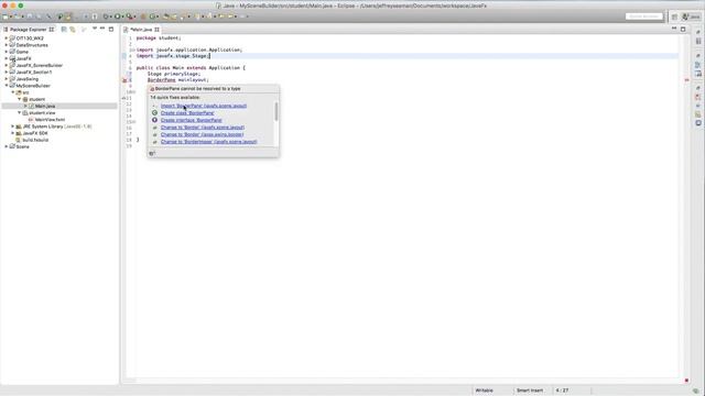SceneBuilder JavaFX Video 1 смотреть онлайн