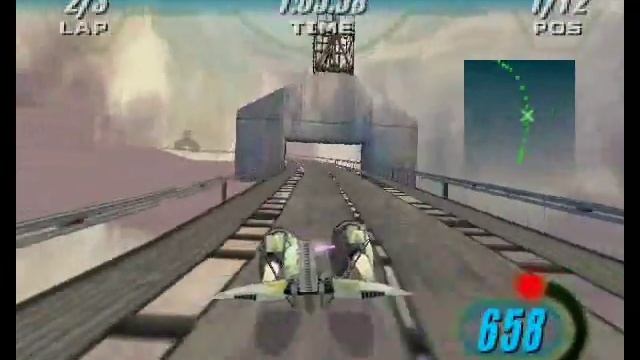 Star Wars Episode 1 Racer: Scrapper's Run (N64) смотреть онлайн