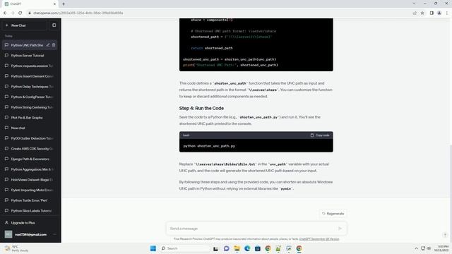 Python3 shorten absolute windows unc path without using pywin смотреть онлайн