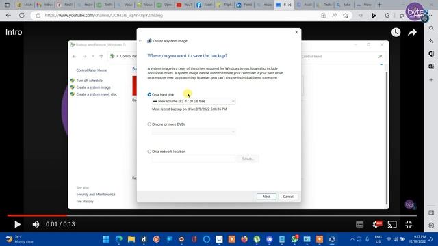 How to Create Full Windows 10/11 System Image Backup смотреть онлайн