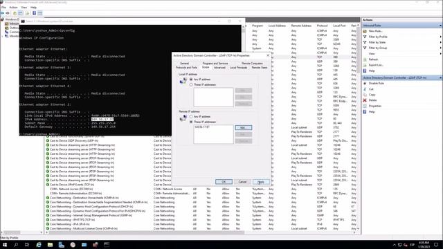 Protect LDAP-LSASS (port 389) external IP from Active Directory in Windows Server 2019 смотреть онлайн