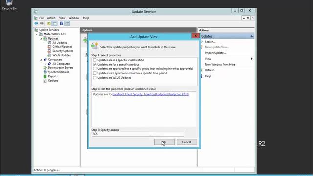 How to install and configure WSUS in Windows server 2012 R2 смотреть онлайн