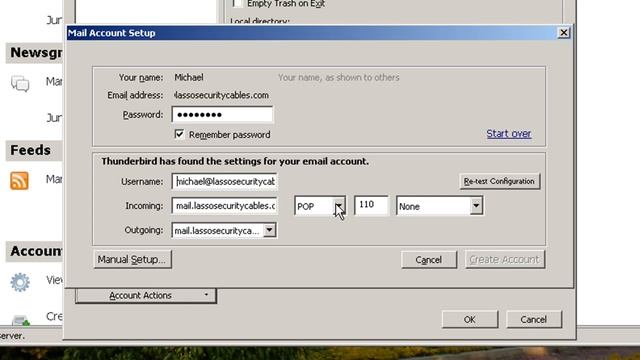 Setting up an email account in Thunderbird смотреть онлайн