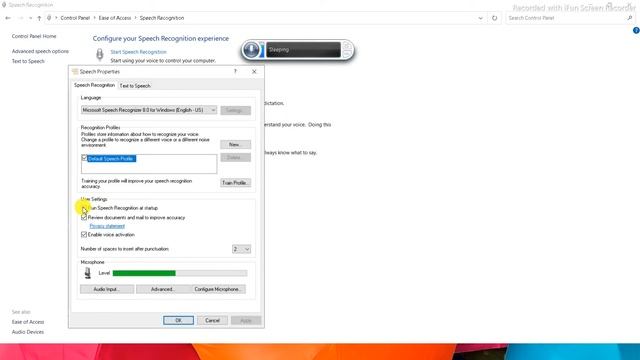 Speech recognition । How to disable speech recognition in windows 10 । w speech recognition remove/ смотреть онлайн