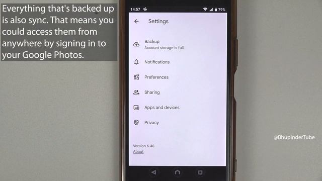 How to turn OFF Google Photos sync 2024 смотреть онлайн