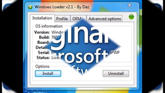 ACTIVADOR WINDOWS 7 CUALQUIER VERSION смотреть онлайн