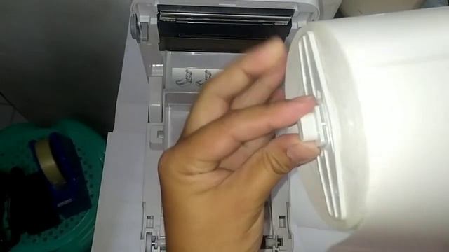 How to insert thermal paper/sticker in Xprinter XP-420B смотреть онлайн