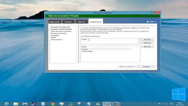 Windows 8 Dicas #01 - Antivirus - Windows Defender смотреть онлайн