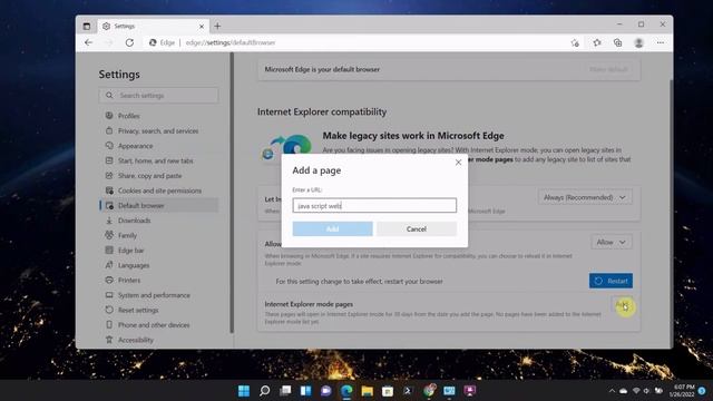 How to - Enable IE Mode in MS Edge / Win11 смотреть онлайн