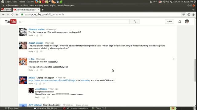 Windows VS Linux Updates Comments Corner 42 смотреть онлайн