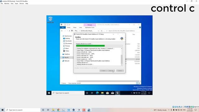 ทำ Full Screen Mode Windows10 ใน VirtualBox | [Control C] смотреть онлайн