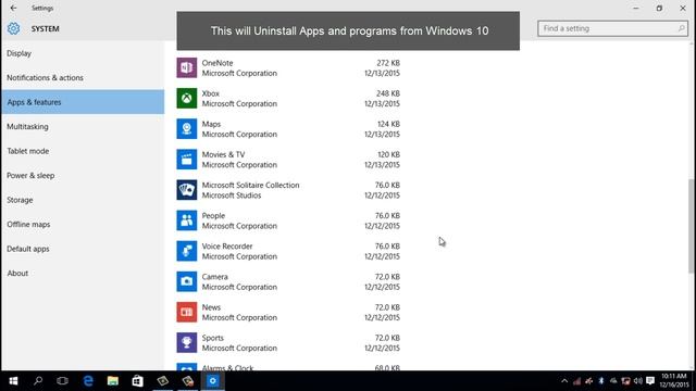 How To Uninstall Apps And Games In Windows 10 смотреть онлайн