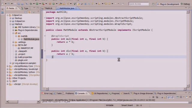 Scripting, baby - automating Eclipse смотреть онлайн