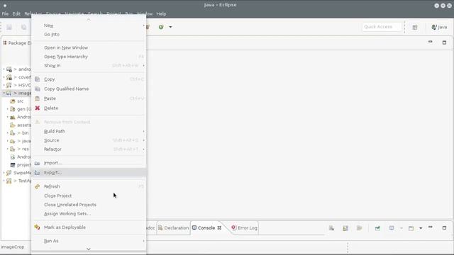 Import an Android Studio Project / Library into Eclipse & Use Library смотреть онлайн