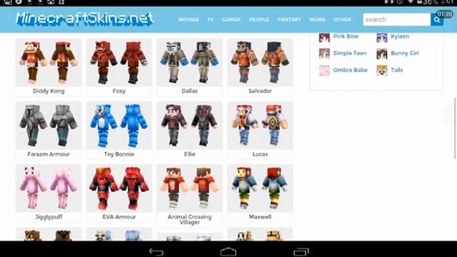 MINECRAFT PE 0.14.1 how to change your skin (easy) смотреть онлайн