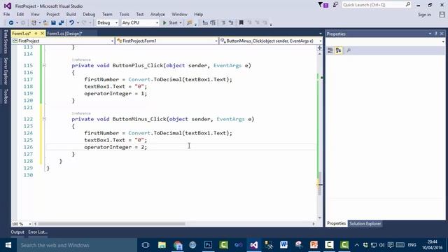 C# Tutorial In Pashto - Project Calculator (Coding Operations) смотреть онлайн