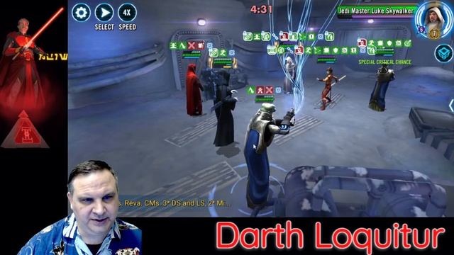 SWGOH Loquitur 3v3 GAC M6: Three Years of Loquitur смотреть онлайн