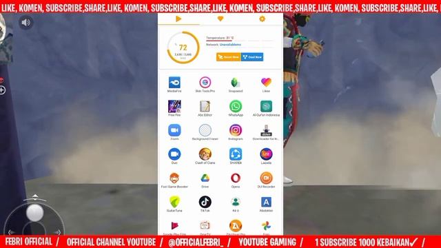 LAG LANGSUNG HILANG‼️GAME BOOSTER FREE FIRE TERBAIK🎯APK ANTI LAG FREE FIRE‼️Game booster free fire‼ смотреть онлайн