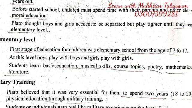 PLATO'S STAGES OF EDUCATION:QUALIFY HEADMASTER/HEADMISTRESS BY SIR PERVAIZ IQBAL:PPSC/ SPSC смотреть онлайн