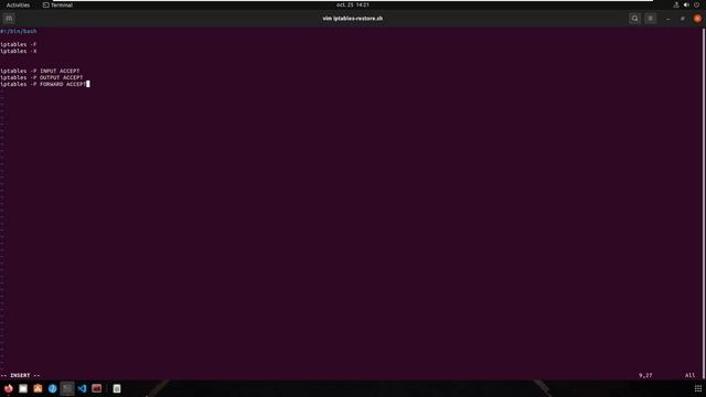 [Linux] How to restore iptables to default settings смотреть онлайн