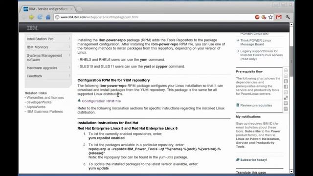 Deploying the IBM PowerLinux Tools Repository смотреть онлайн