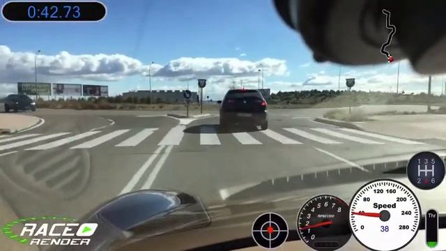 TrackAddict + RaceRender + ELM327 Wifi OBD on Porsche Cayman смотреть онлайн