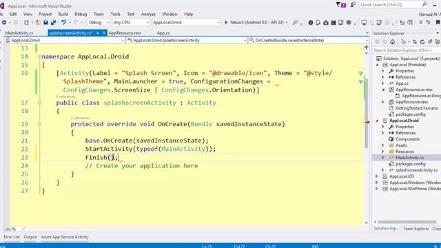 11-Xamarin Forms Splash Screen смотреть онлайн